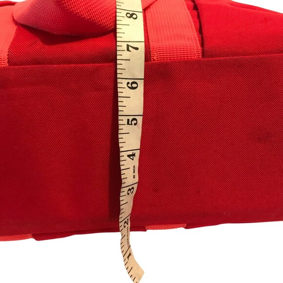 Reisenthel Shopper Large Nylon Tote Bag Zip Up Double Handle 15 X 14 Red Grocery - Picture 8 of 9